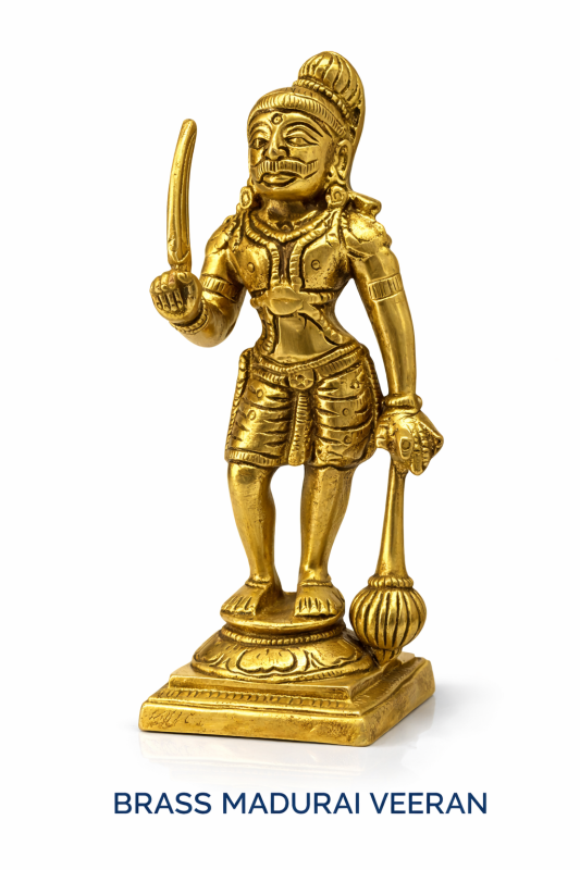 BRASS MADURAI VEERAN - M
